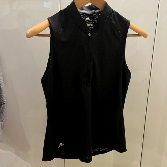 Adidas Tank Top Golf Shirt - Picture 1 of 2